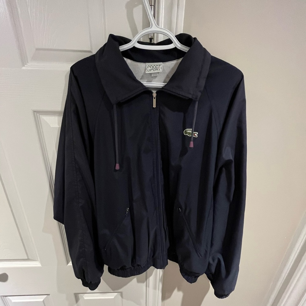 Vintage Lacoste wind breaker. Size L.